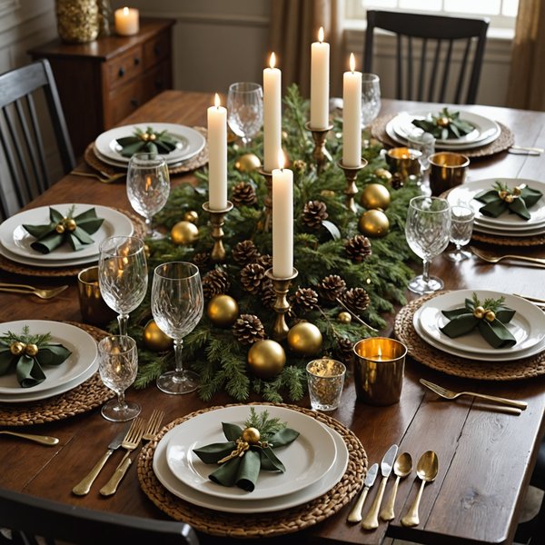 Idées créatives pour une table de fête réussie