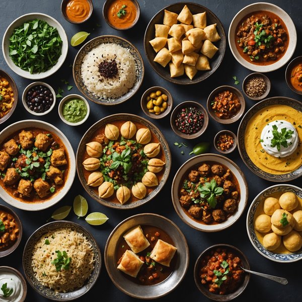 Les saveurs uniques de la cuisine du Moyen-Orient