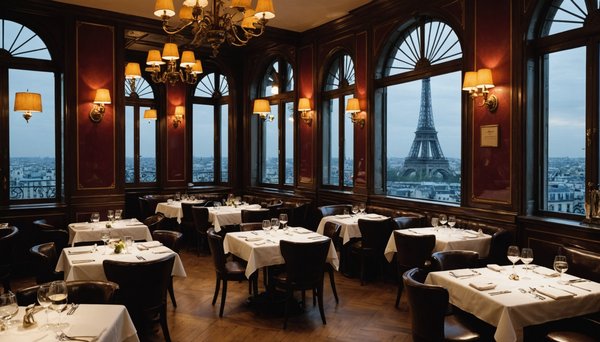 Madame brasserie : le restaurant avec vue sur paris à découvrir